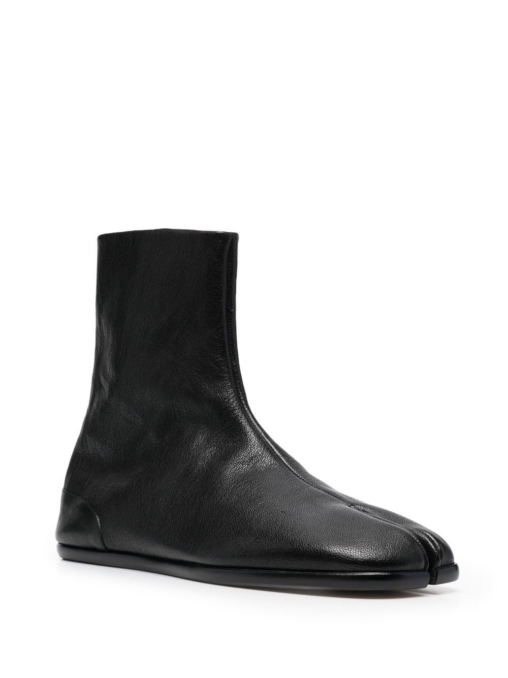 tabi-toe leather boots - 2