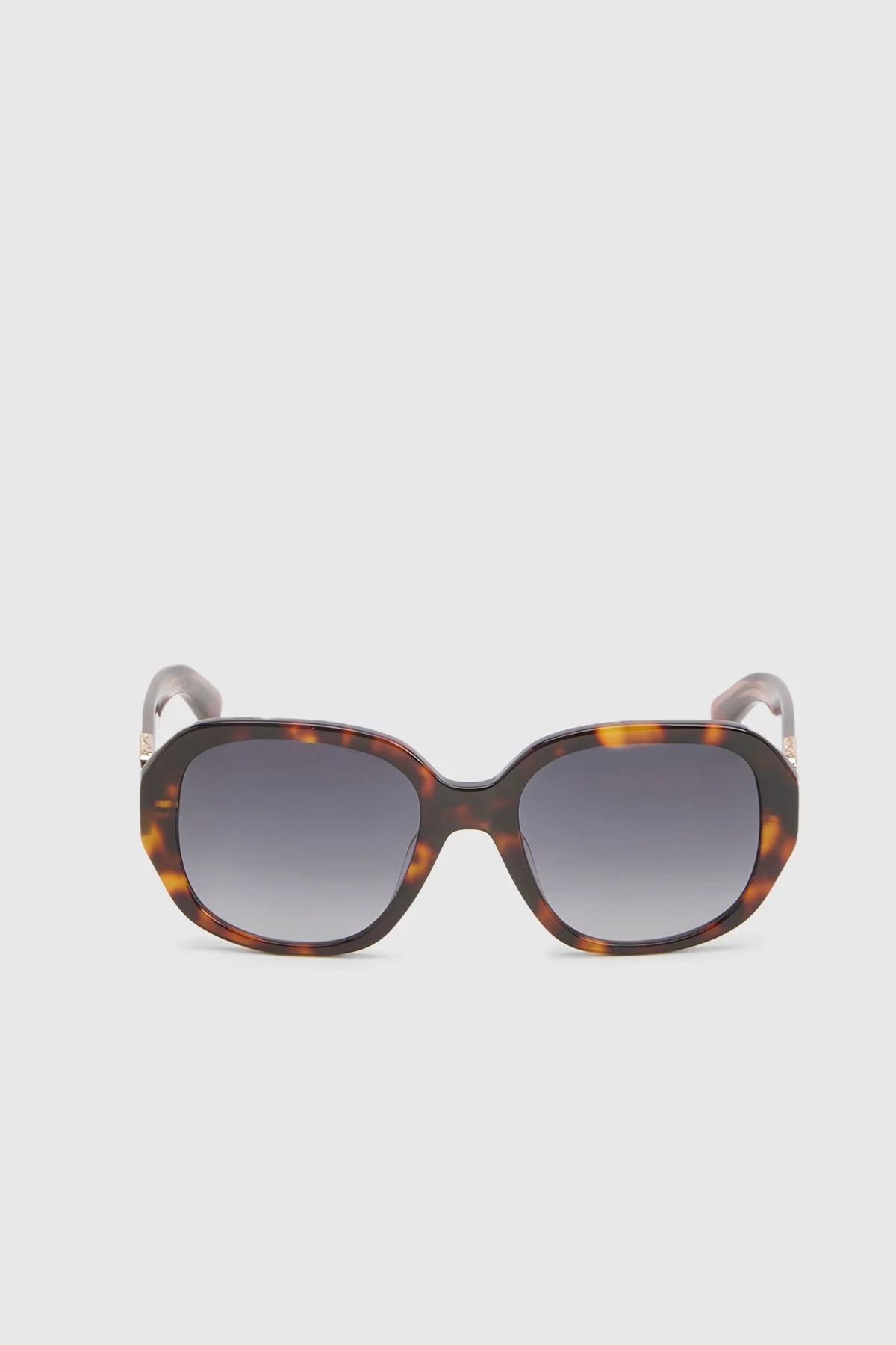 Rounded Buckle Detail Sunglasses - 1
