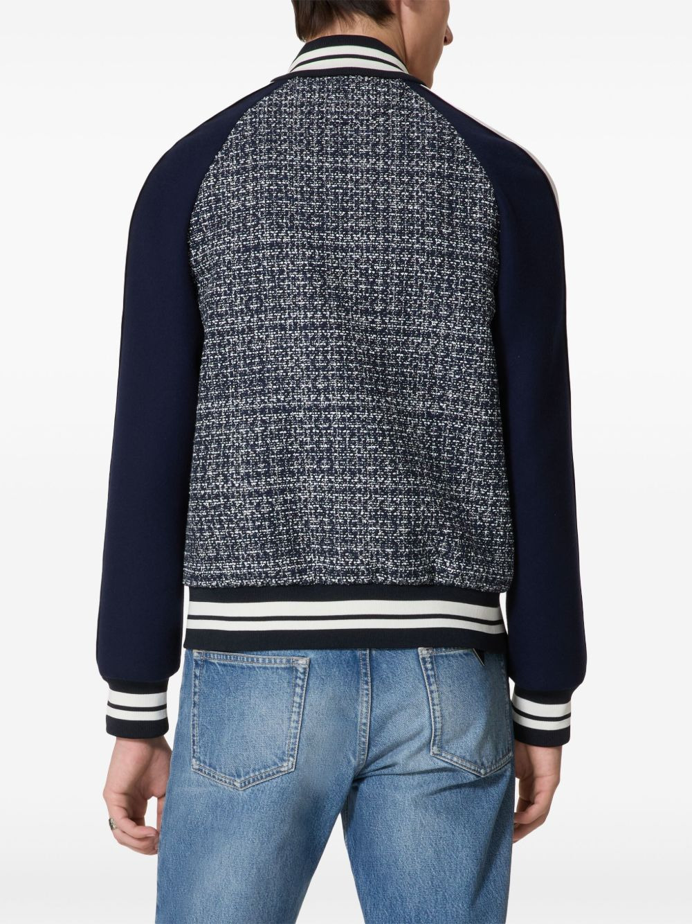 tweed bomber jacket - 4