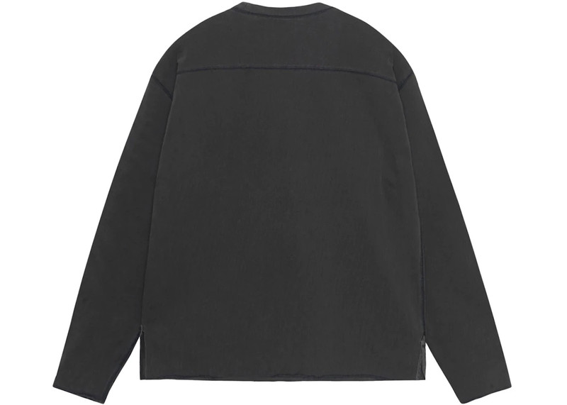 Stüssy Stussy Cotton Football Pigment Dyed Crew Washed Black outlook