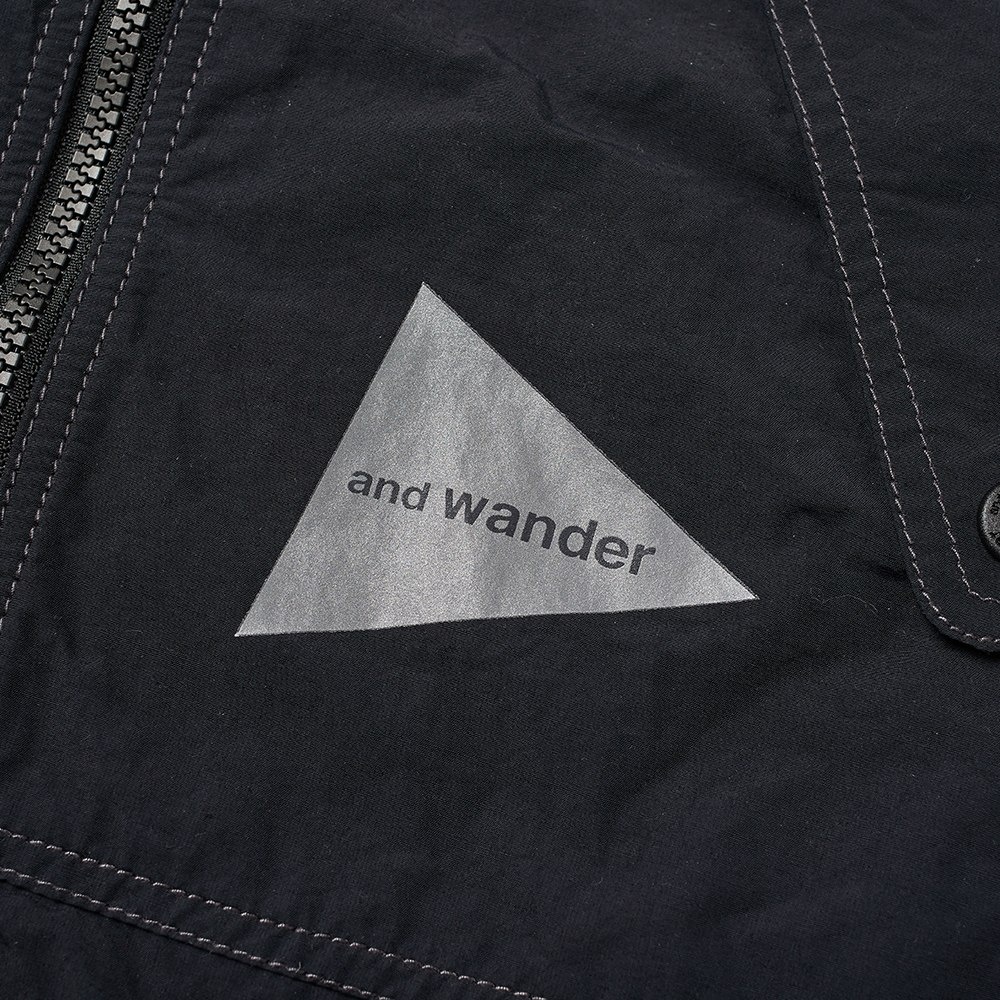 And Wander Nylon Taffeta Hooded Jacket - 3