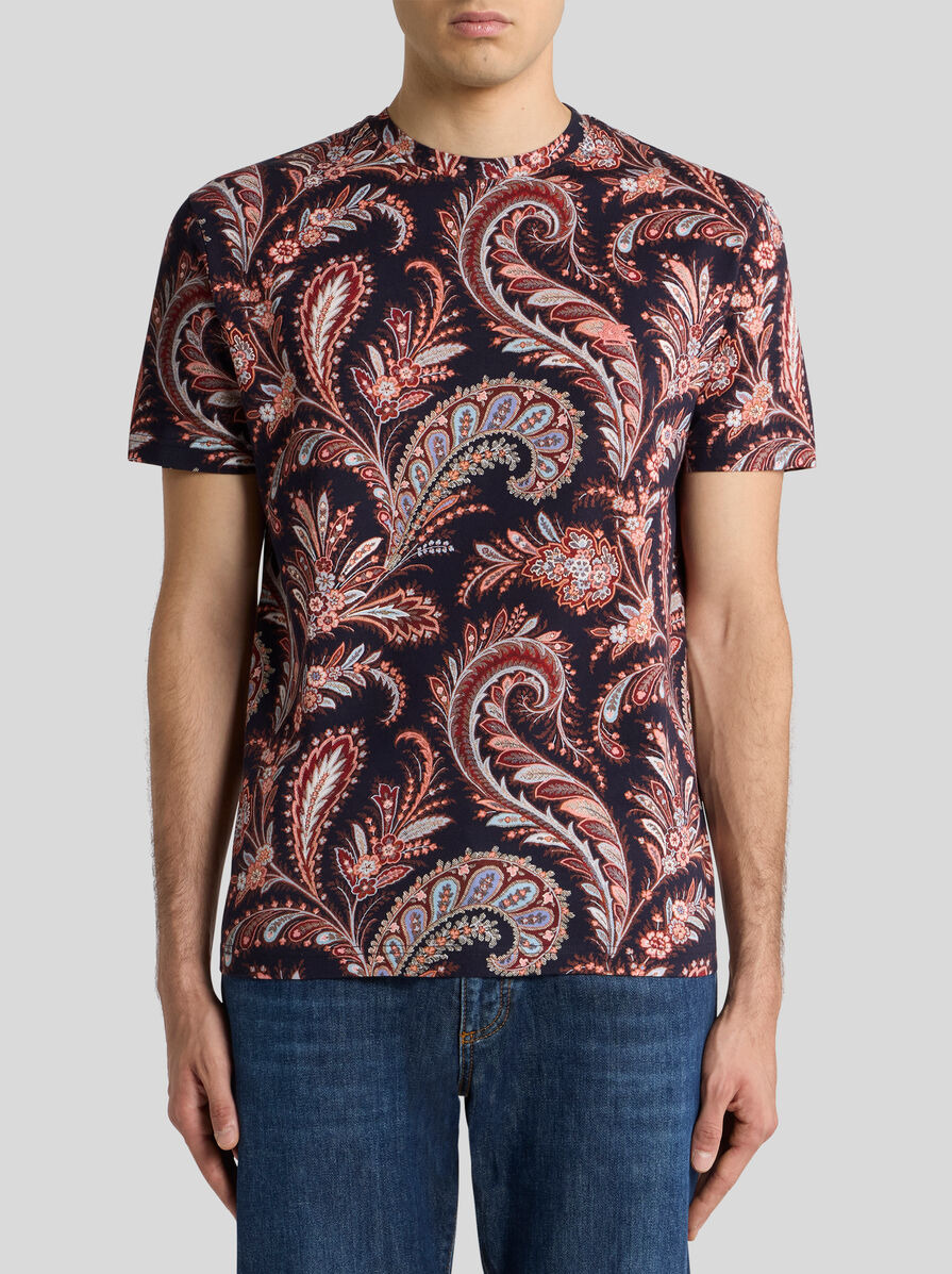 FLORAL PAISLEY T-SHIRT - 2