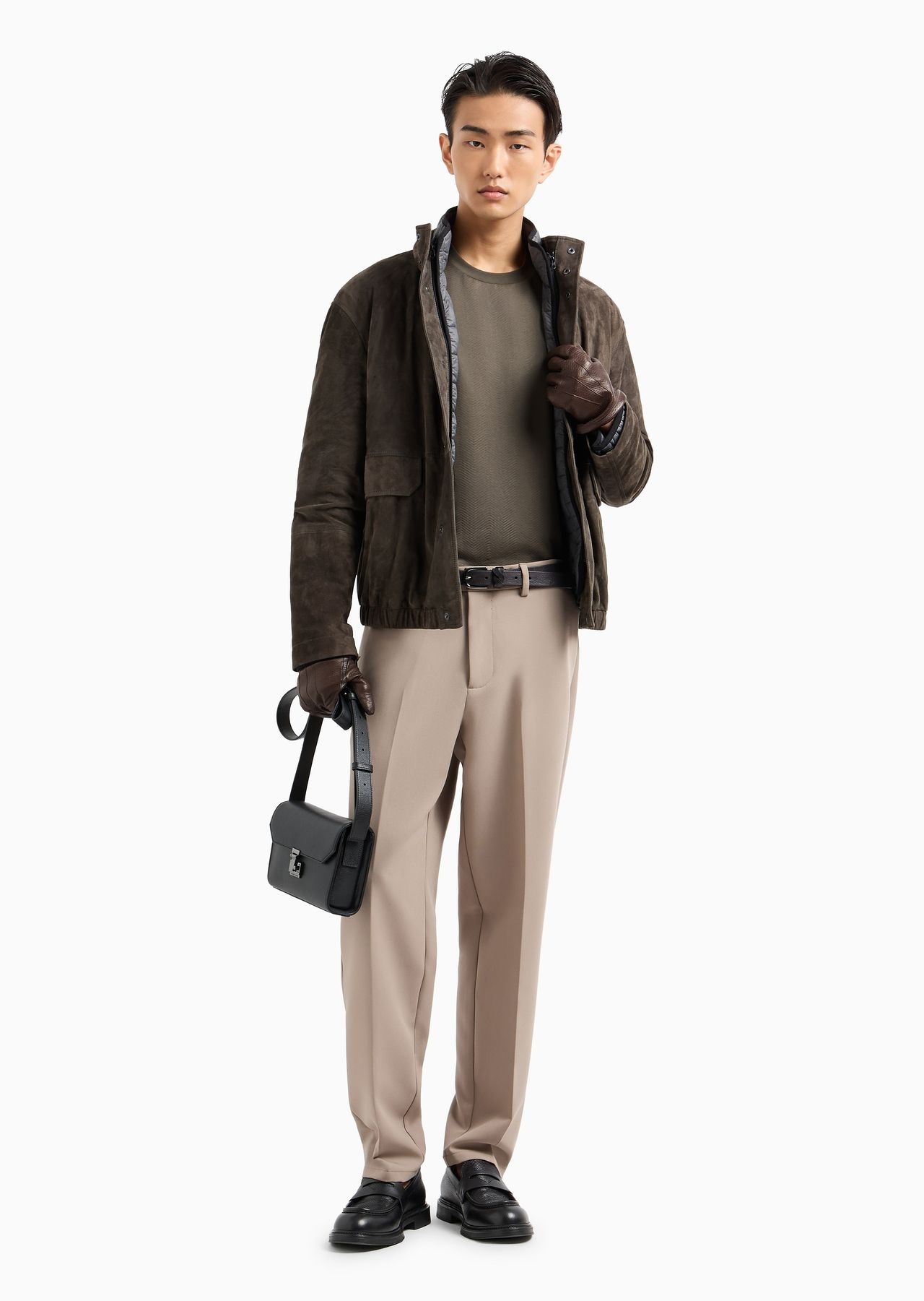 Viscose-blend elasticated-waist trousers - 4