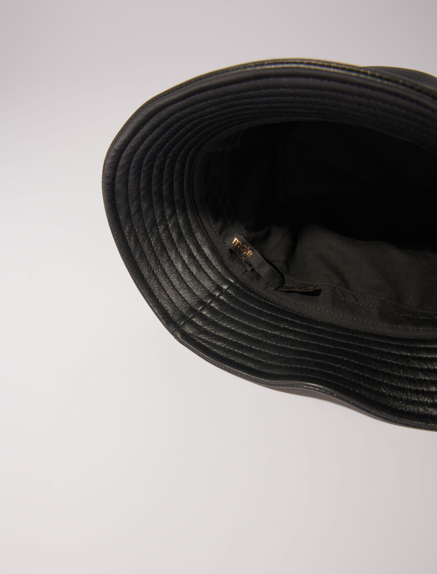 Leather bucket hat - 5