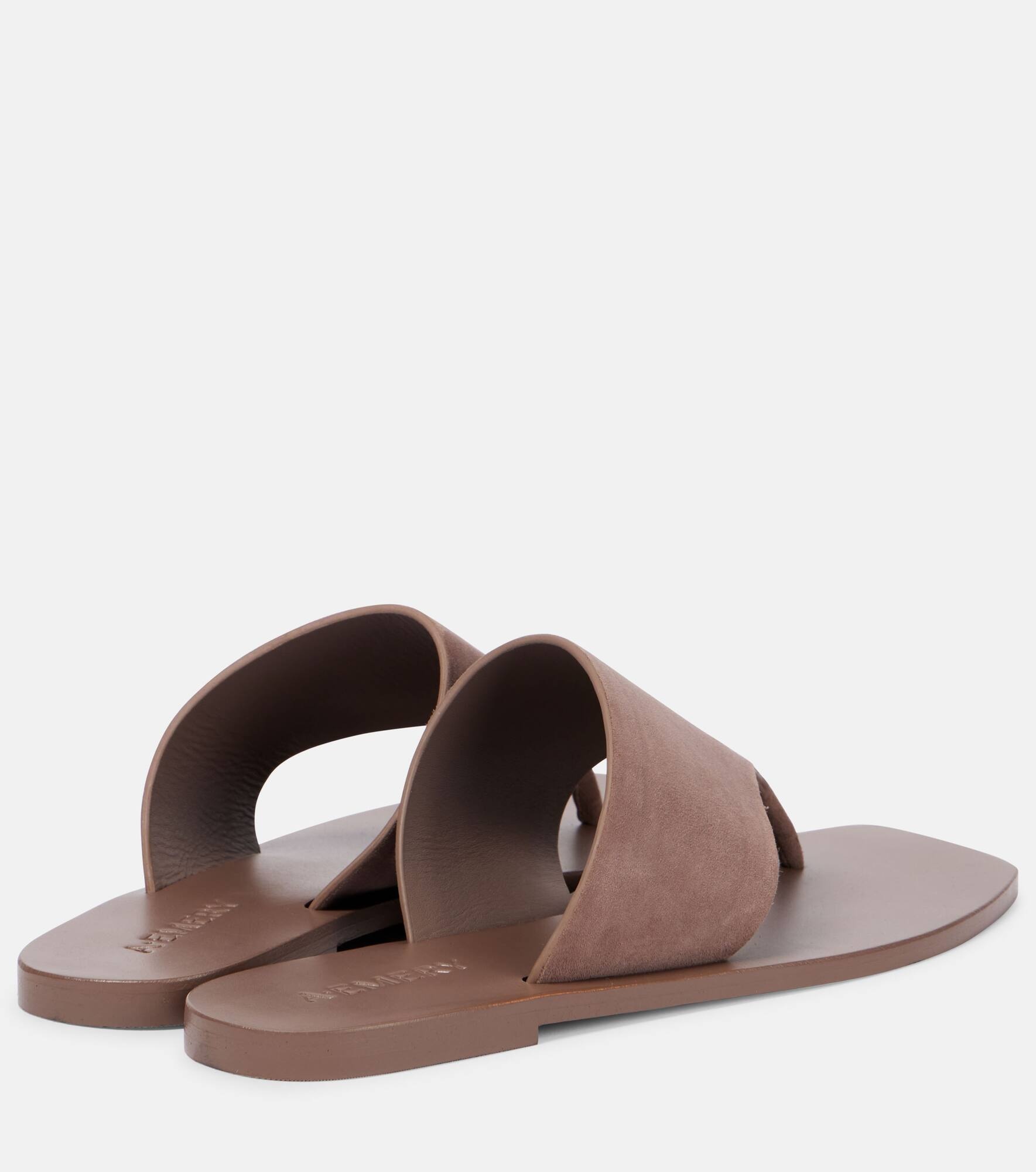 Paton suede slides - 2