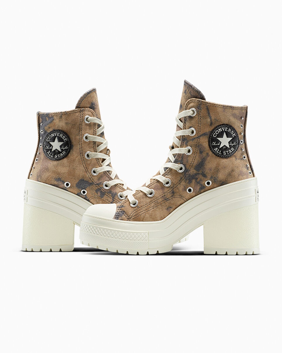 Chuck 70 De Luxe Heel Two-Tone Denim - 6