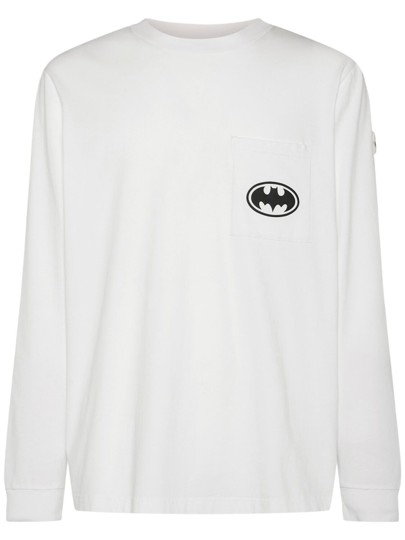 Batman cotton jersey long sleeve t-shirt - 1