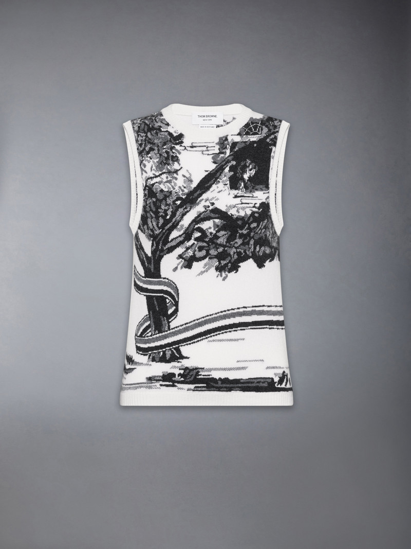 CASHMERE HECTOR TOILE SHELL TOP 1