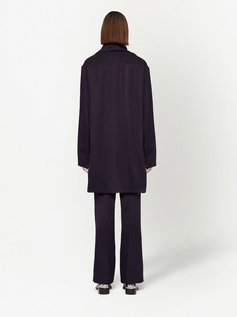straight-leg trousers - 4