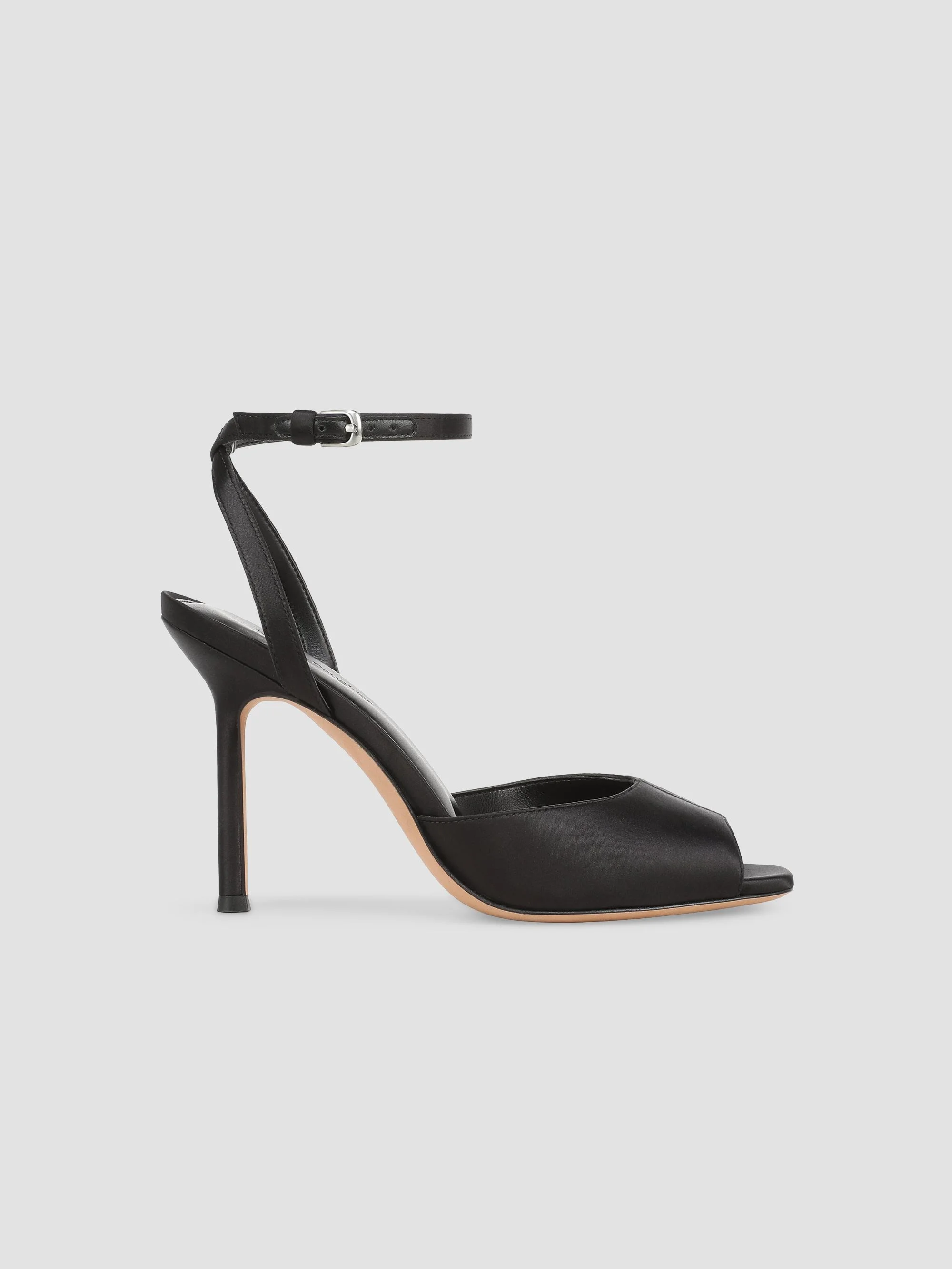 Women's Yasmine 95MM Slingback Sandals - Black - 1