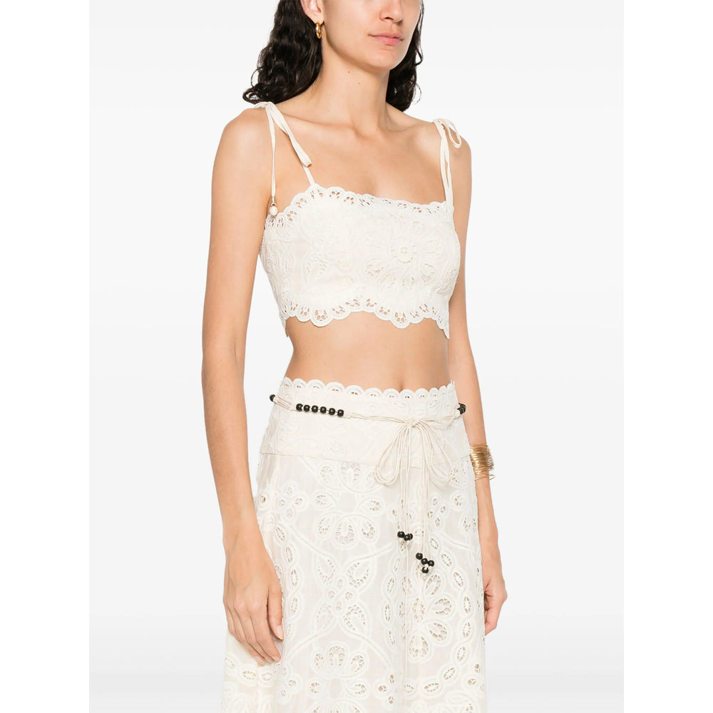 Zimmermann Neutrals Tops - Vests & Tank Tops Women - 4