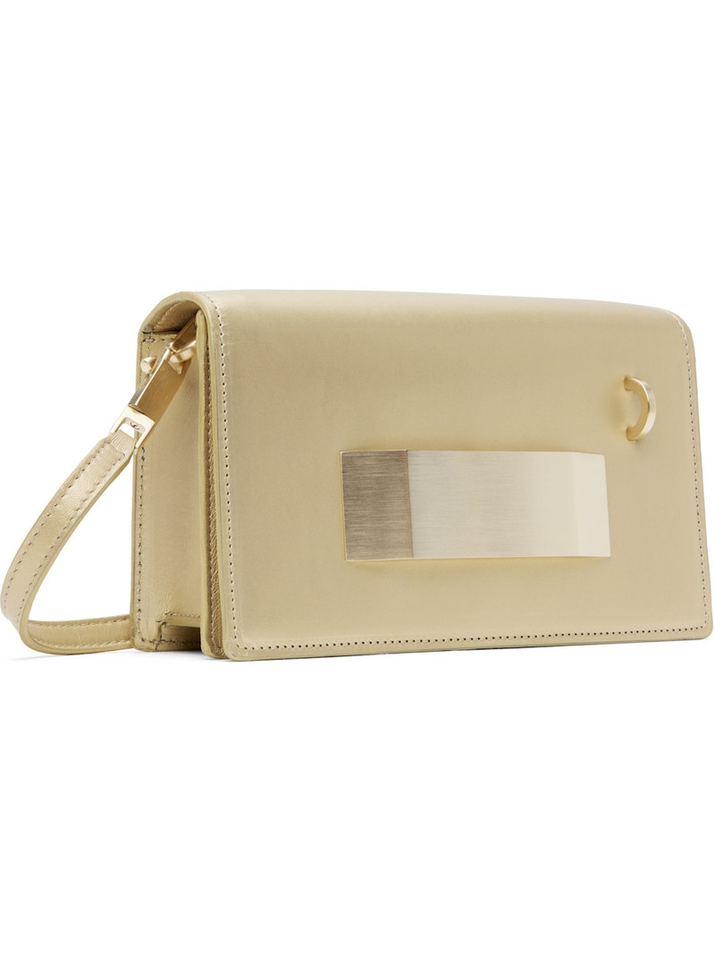 Rick Owens Gold Hollywood Griffin Bag outlook