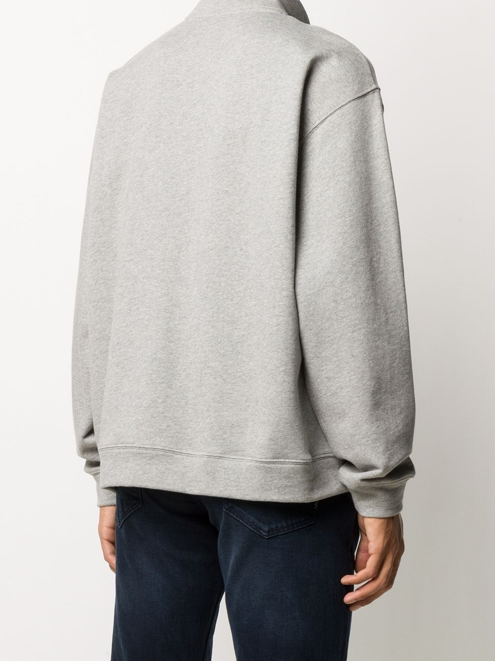 zip-front sweatshirt - 4