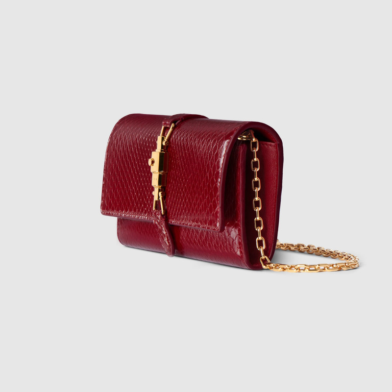 GUCCI Gucci Jackie python wallet on chain outlook