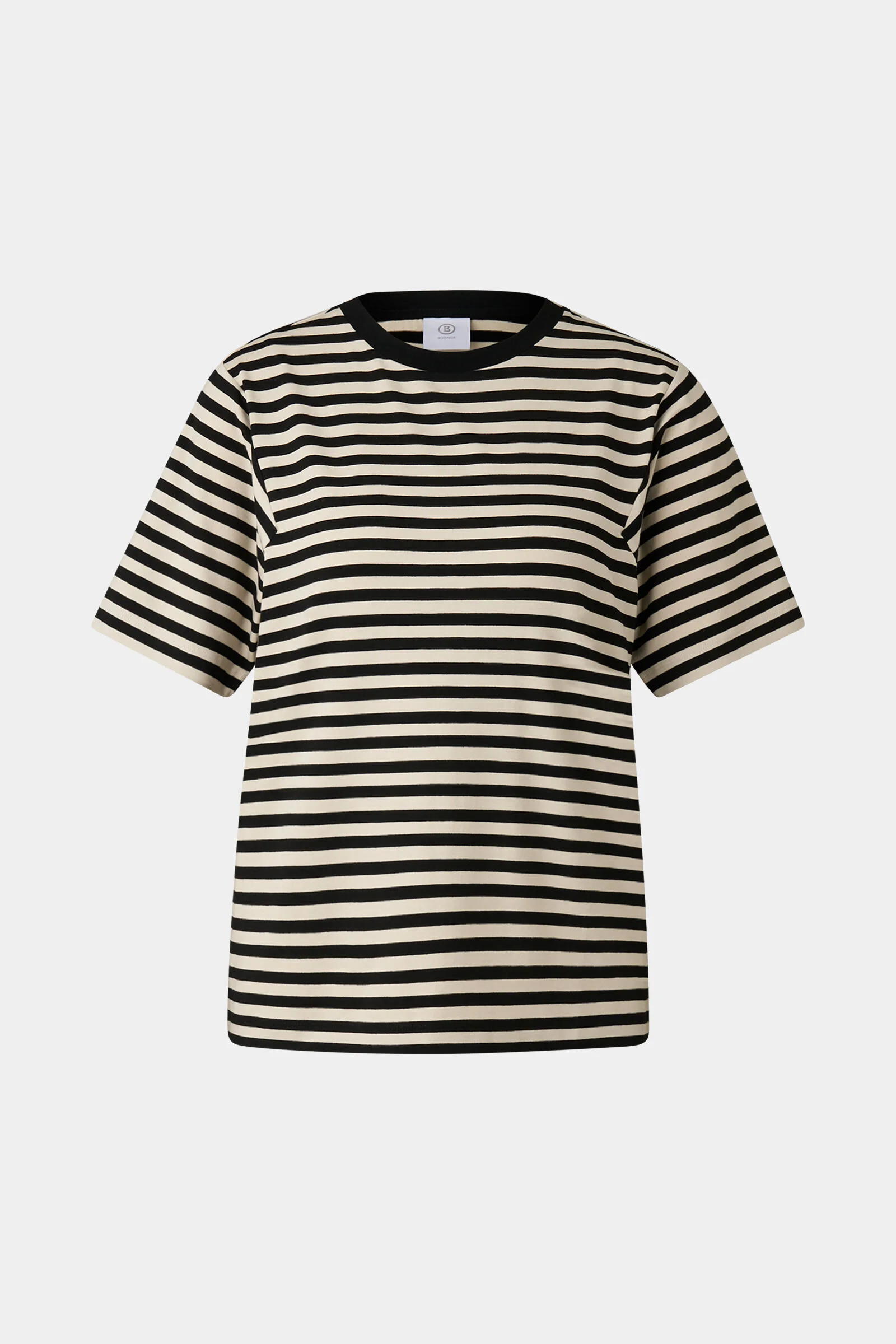 T-shirt Raya in Black/Sand - 1