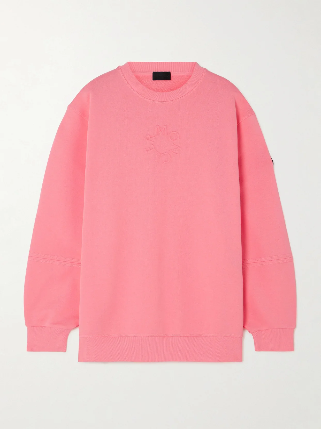 Debossed Cotton-jersey Sweatshirt - 1