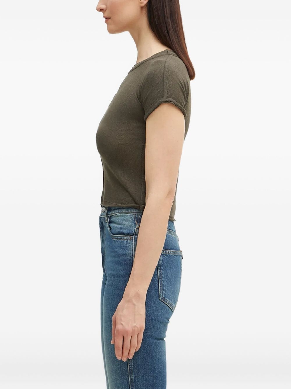 knitted short-sleeve top - 3