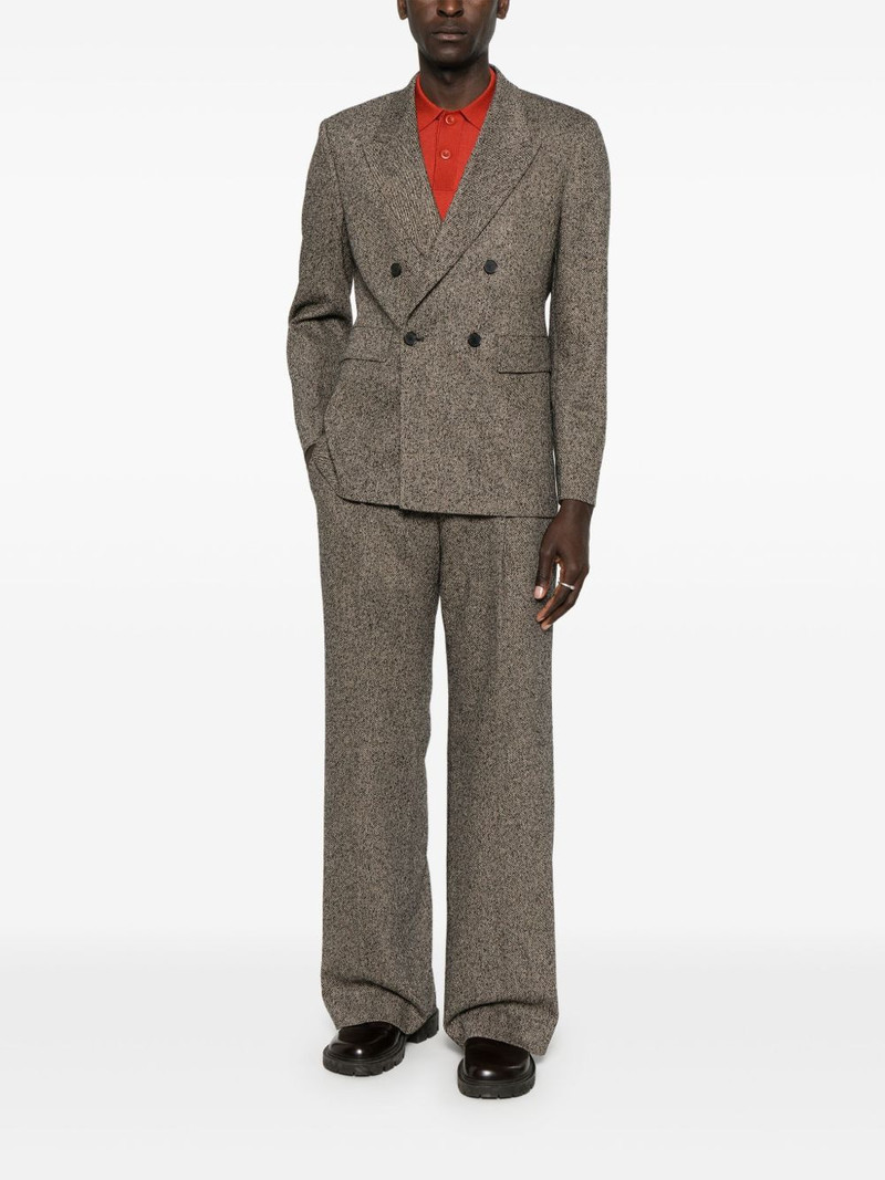 Sandro fine-knit polo shirt outlook