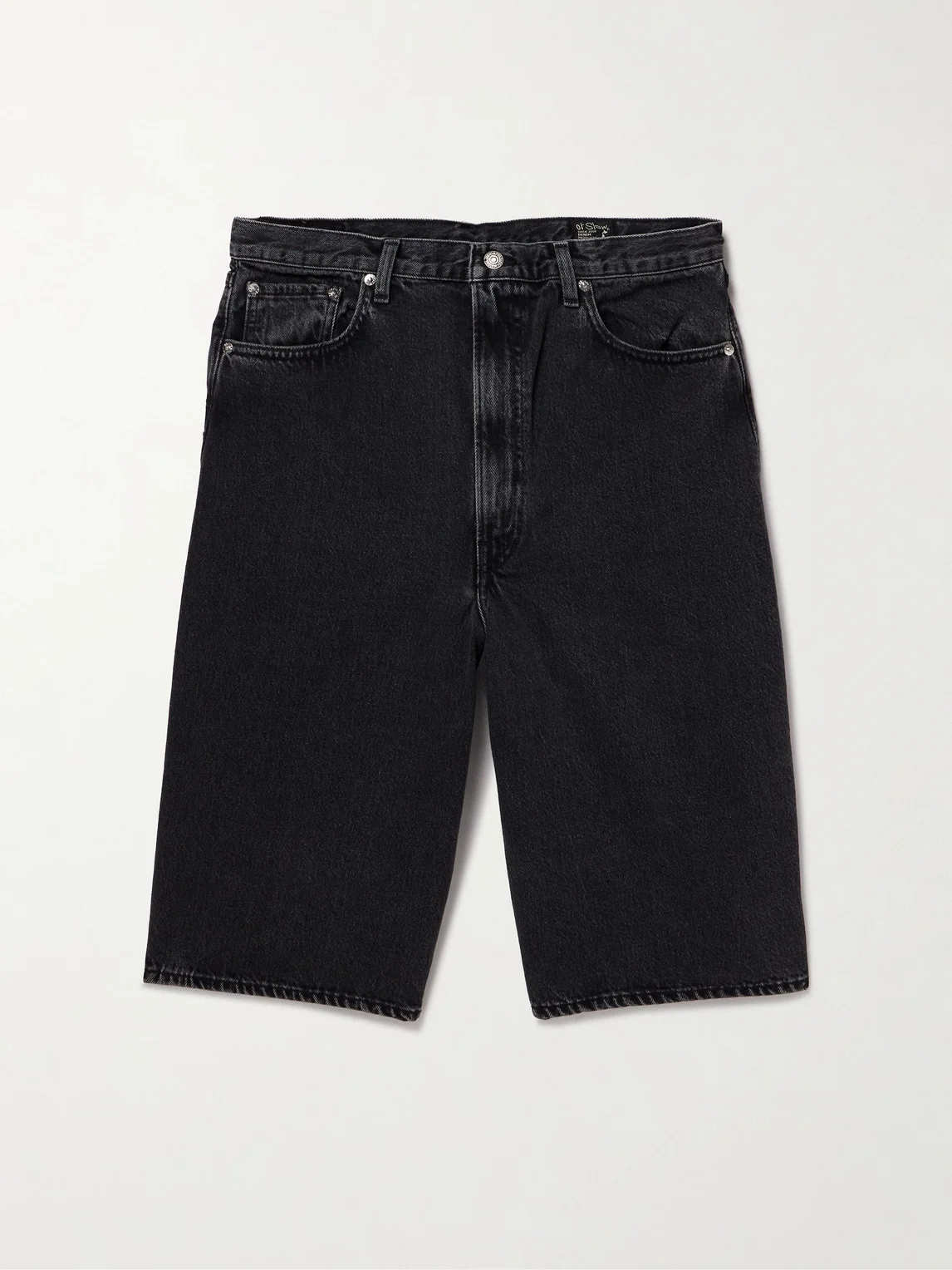 Super Dad's Wide-Leg Denim Shorts - 1