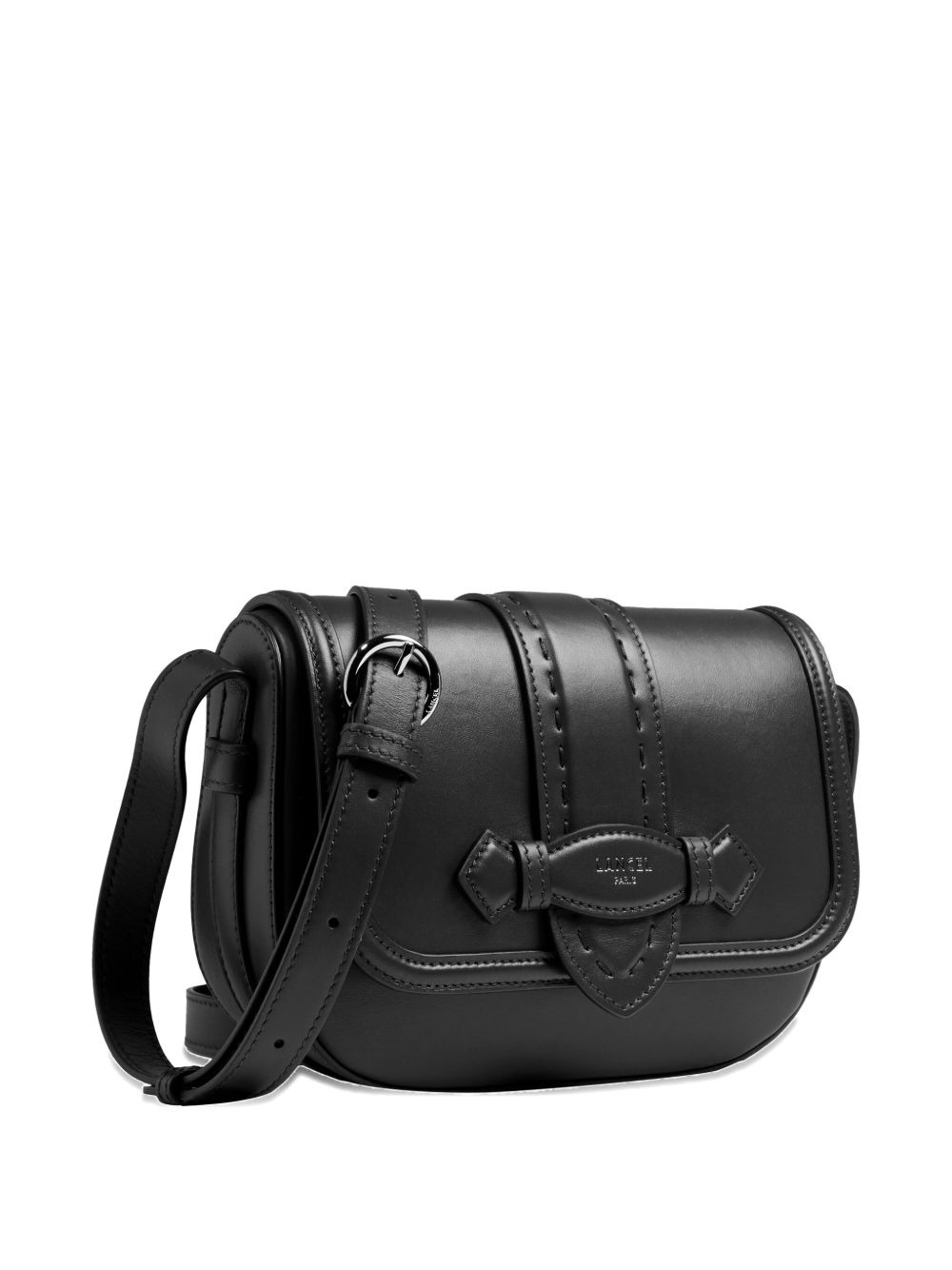 Sienna flap-detail leather bag - 3