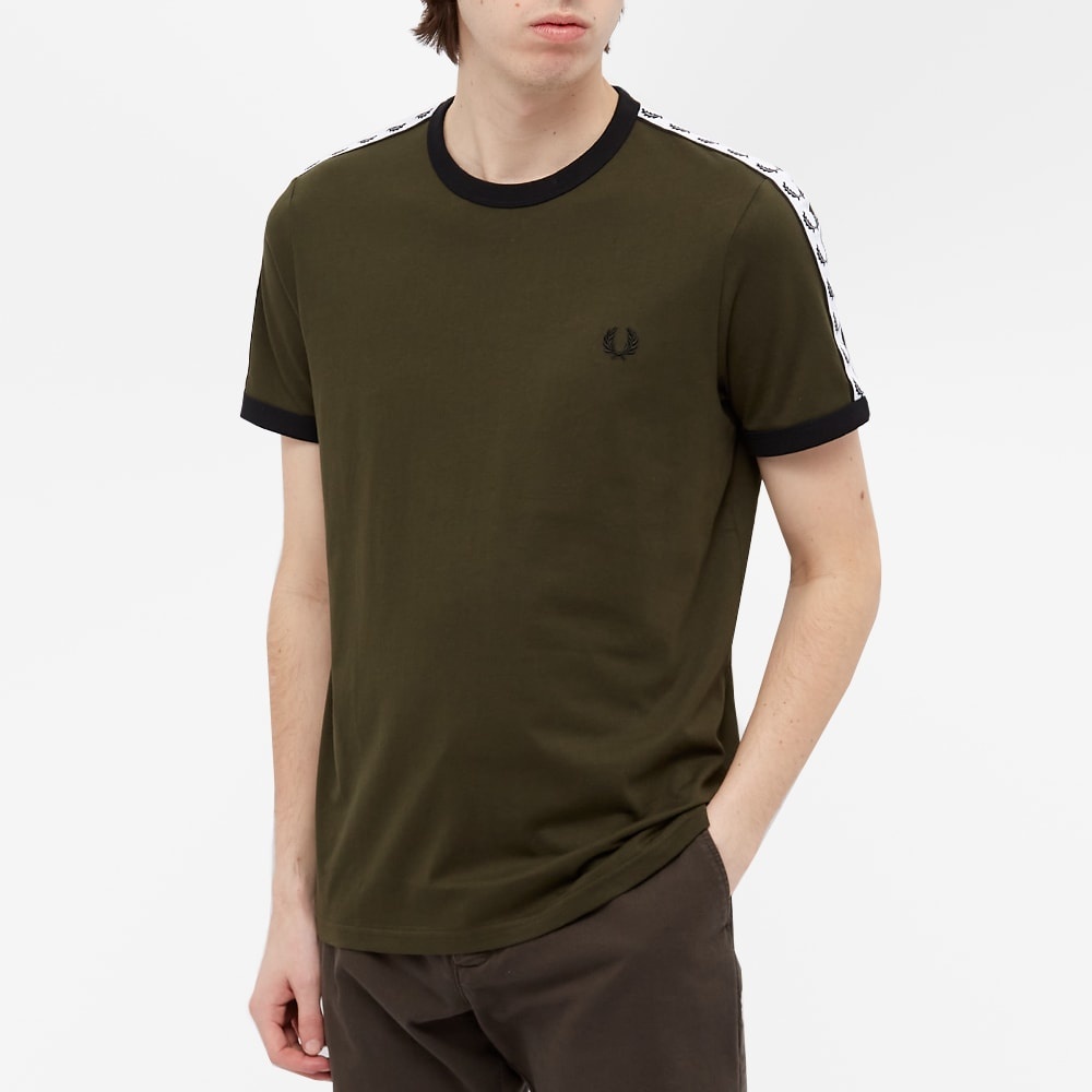 Fred Perry Taped Ringer Tee - 3