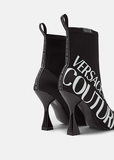 VERSACE JEANS COUTURE Lottie Logo Ankle Boots outlook