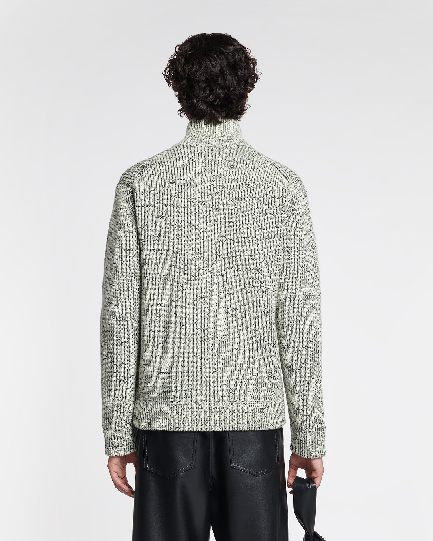 Cashmere-Blend Mouline Cardigan - 9