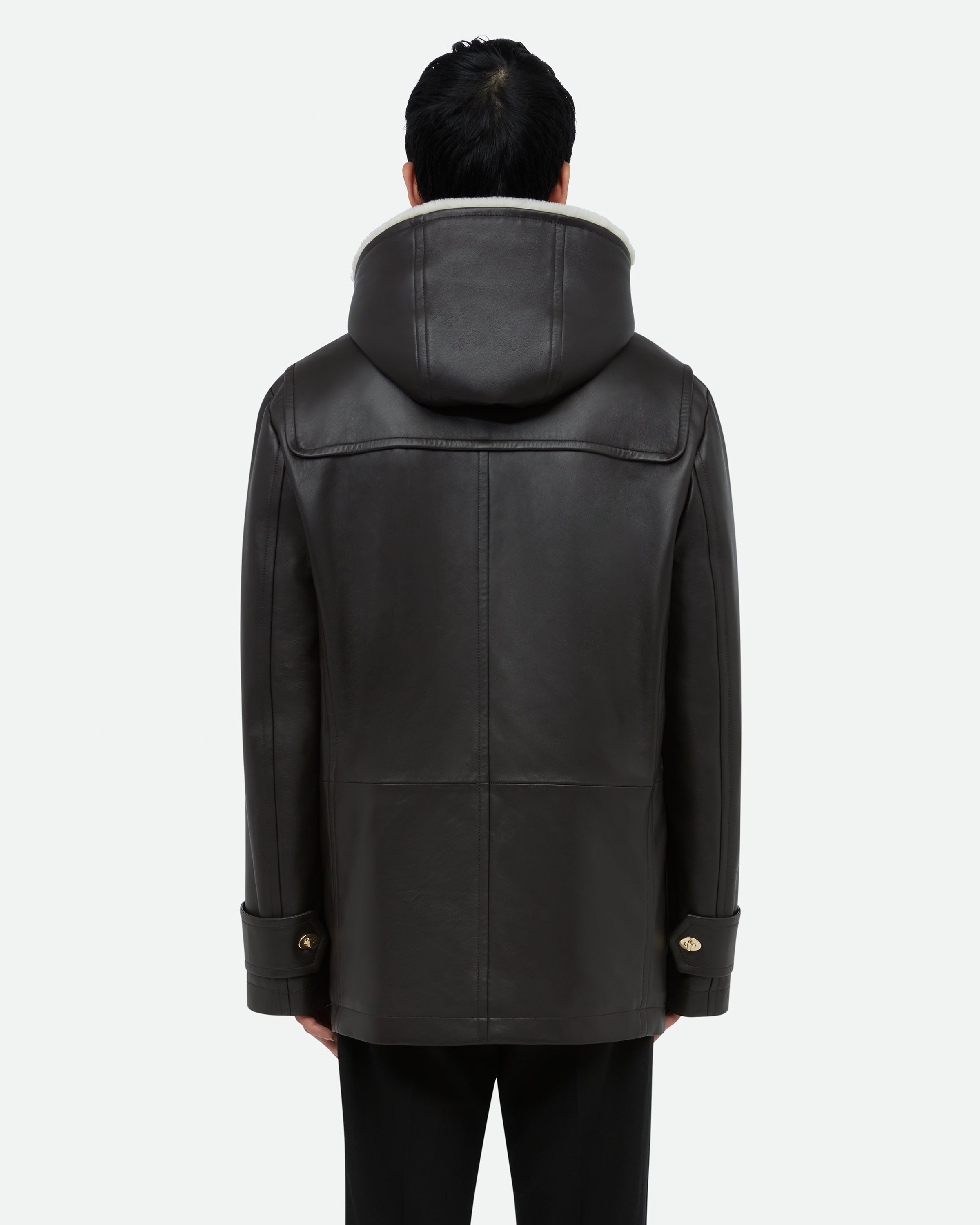 Thought Parka Leather Coat - 4