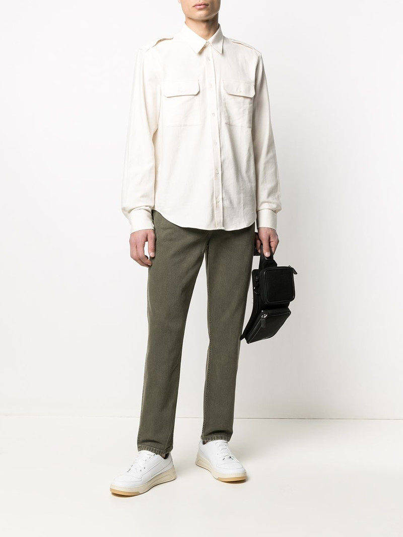 Helmut Lang LONG-SLEEVED STRAPPY SHIRT outlook