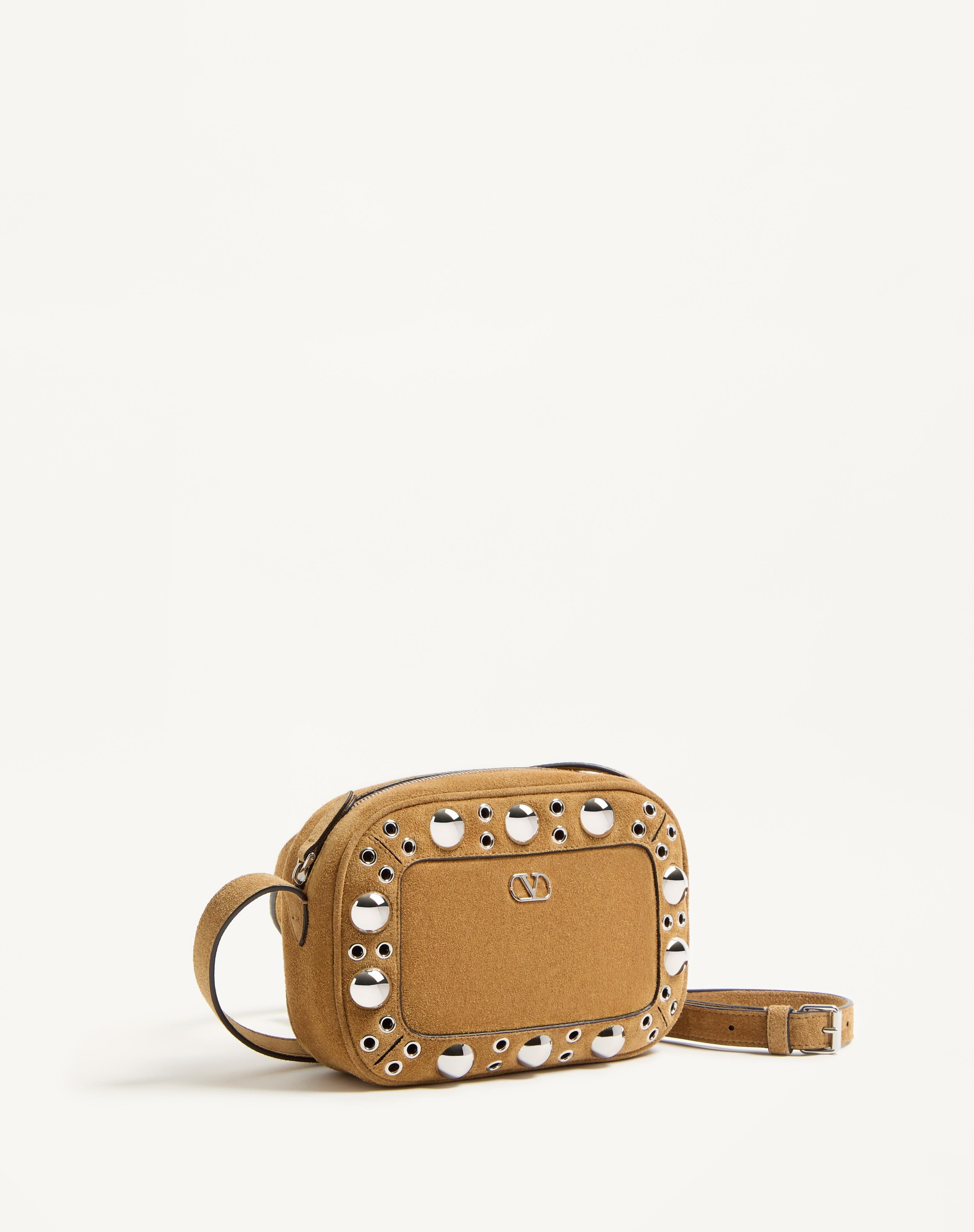 VALENTINO GARAVANI NELLCÔTE SUEDE SHOULDER BAG - 3