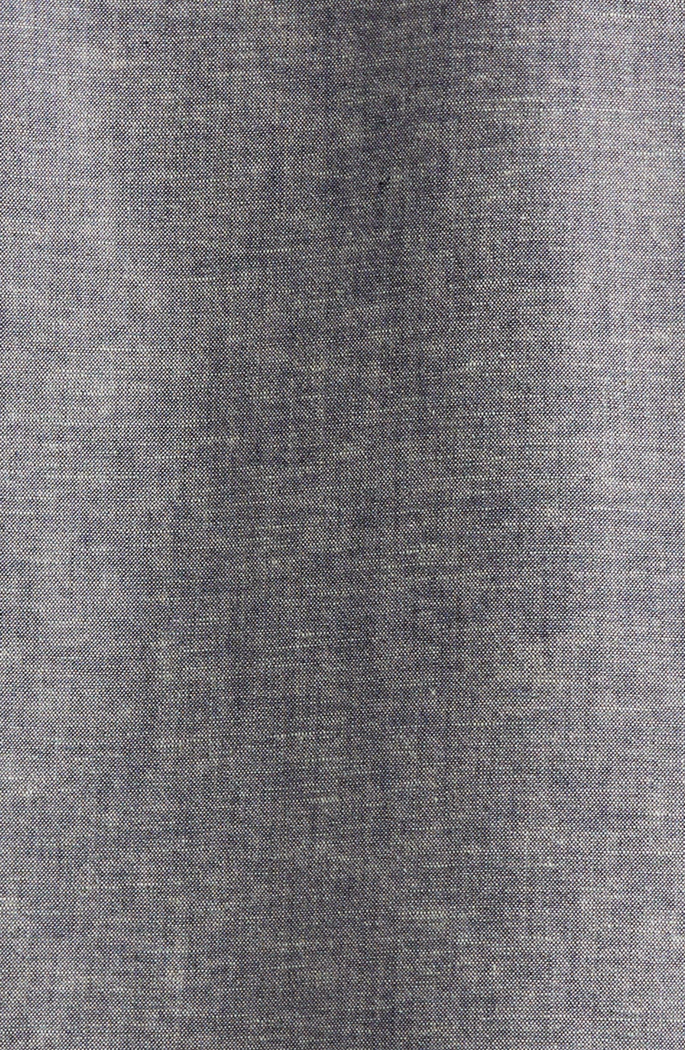 VISVIM Fairway Short Sleeve Chambray Button-Up Shirt in Indigo at Nordstrom - 7