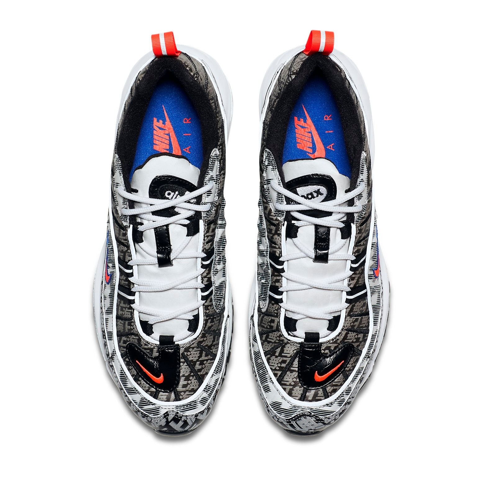 (WMNS) Nike Air Max 98 - Shanghai Marathon (China Exclusive) 'Black White Gray' BV6956-106 - 2