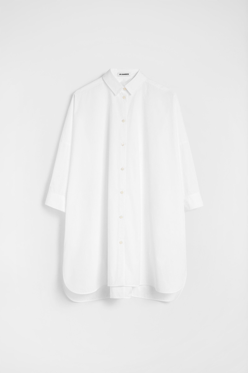 Lightweight Cotton Poplin Shirt 1