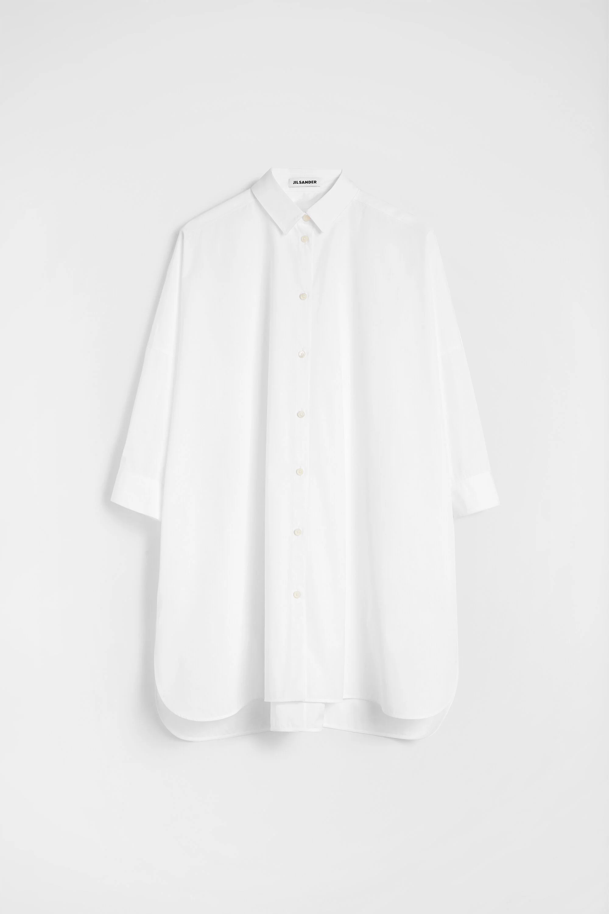 Lightweight Cotton Poplin Shirt - 1