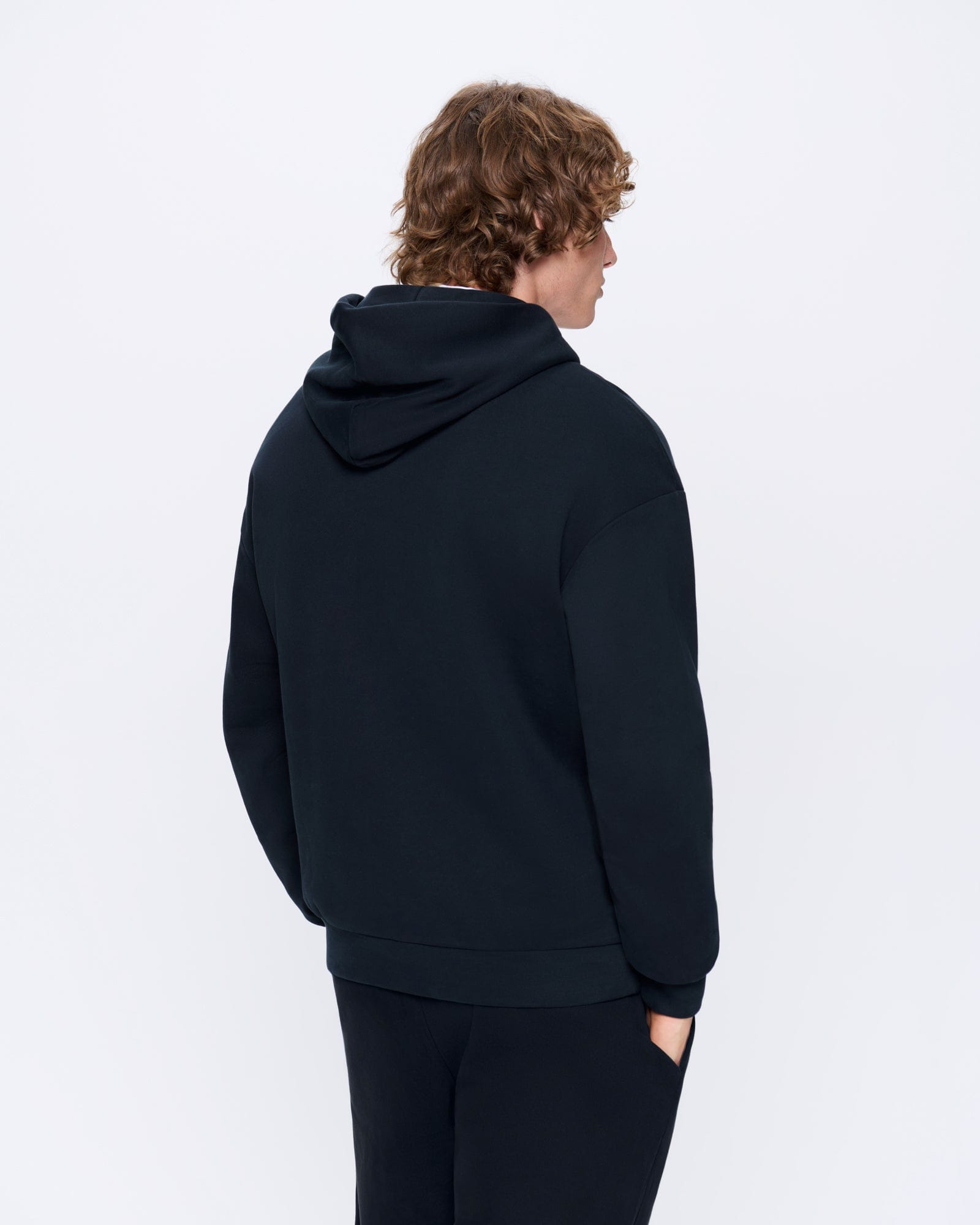 Mens 365 Midweight Hoodie - Black - 5