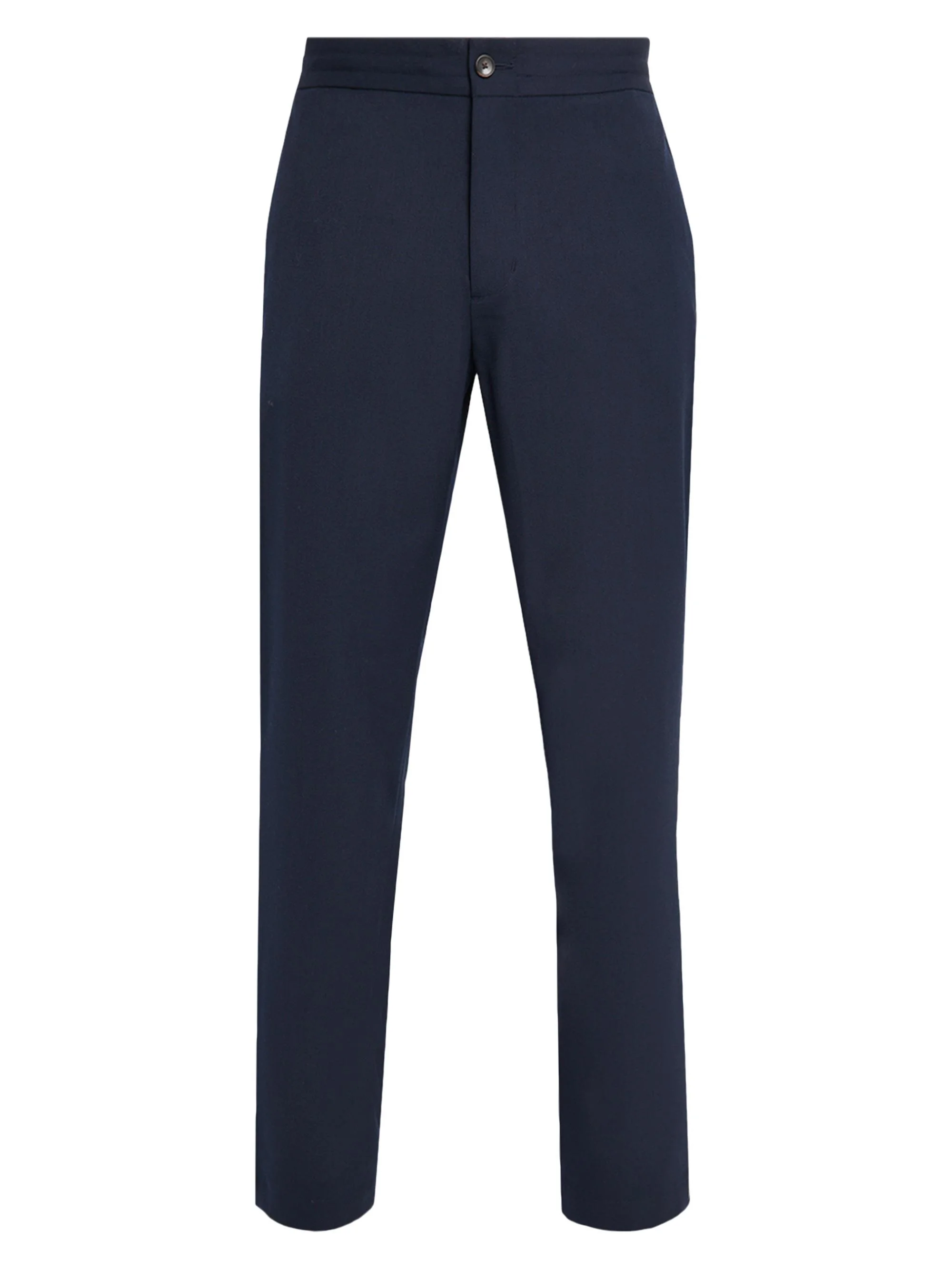 Men's Louie Wool Twill Pants - Dark Blue - 1
