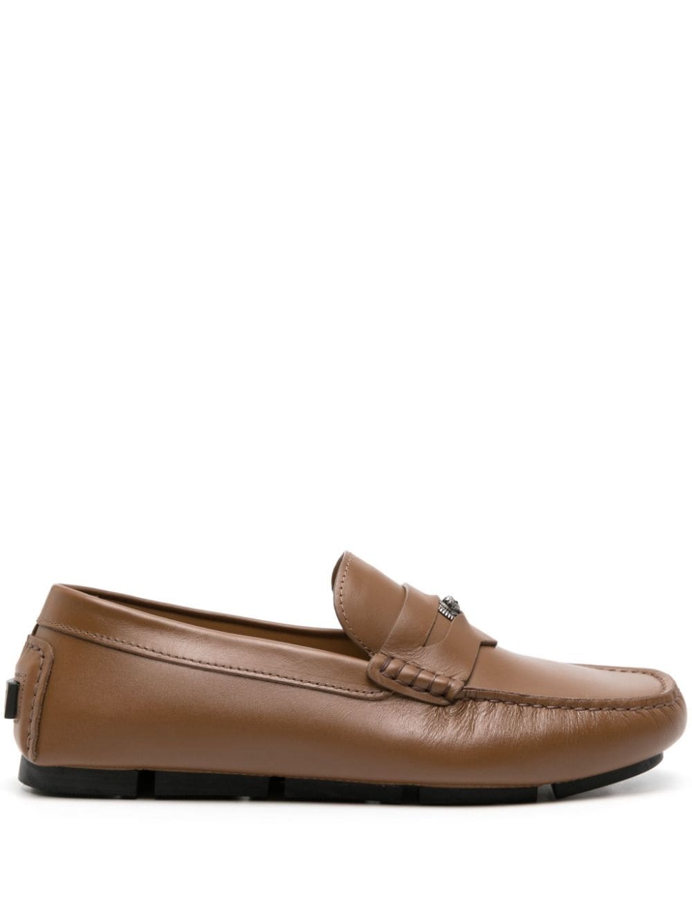 Medusa Head Biggie leather loafers - 1