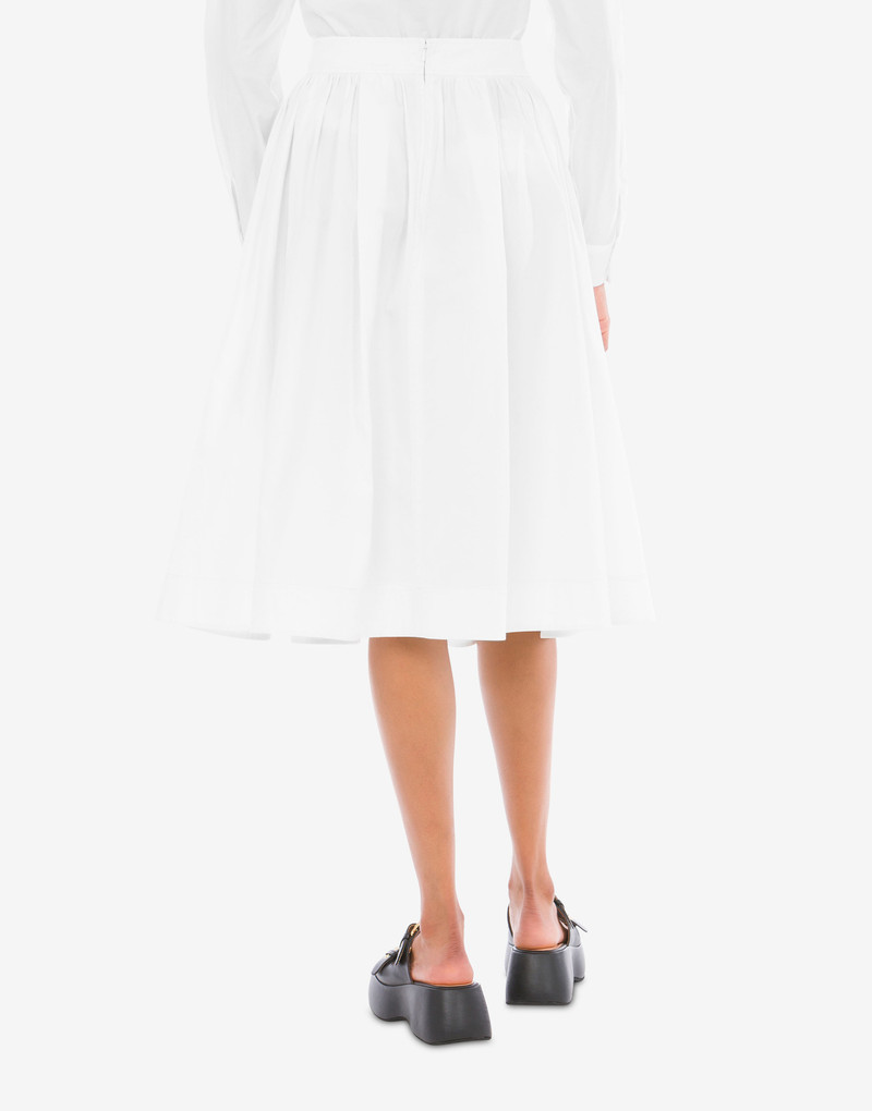 HEART LOCK COTTON CLOTH SKIRT 3