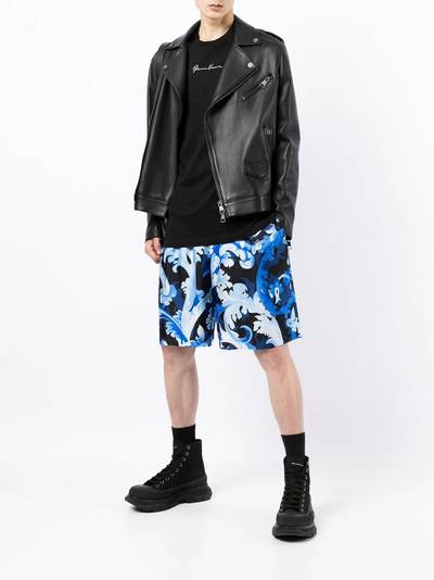 VERSACE Baroccoflage-print bermuda shorts outlook