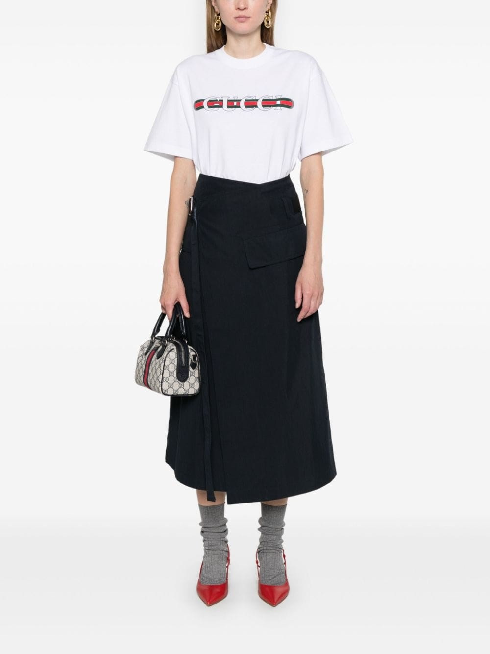 Logo cotton t-shirt - 3