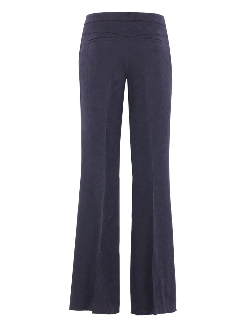 Etro jacquard-paisley pants outlook