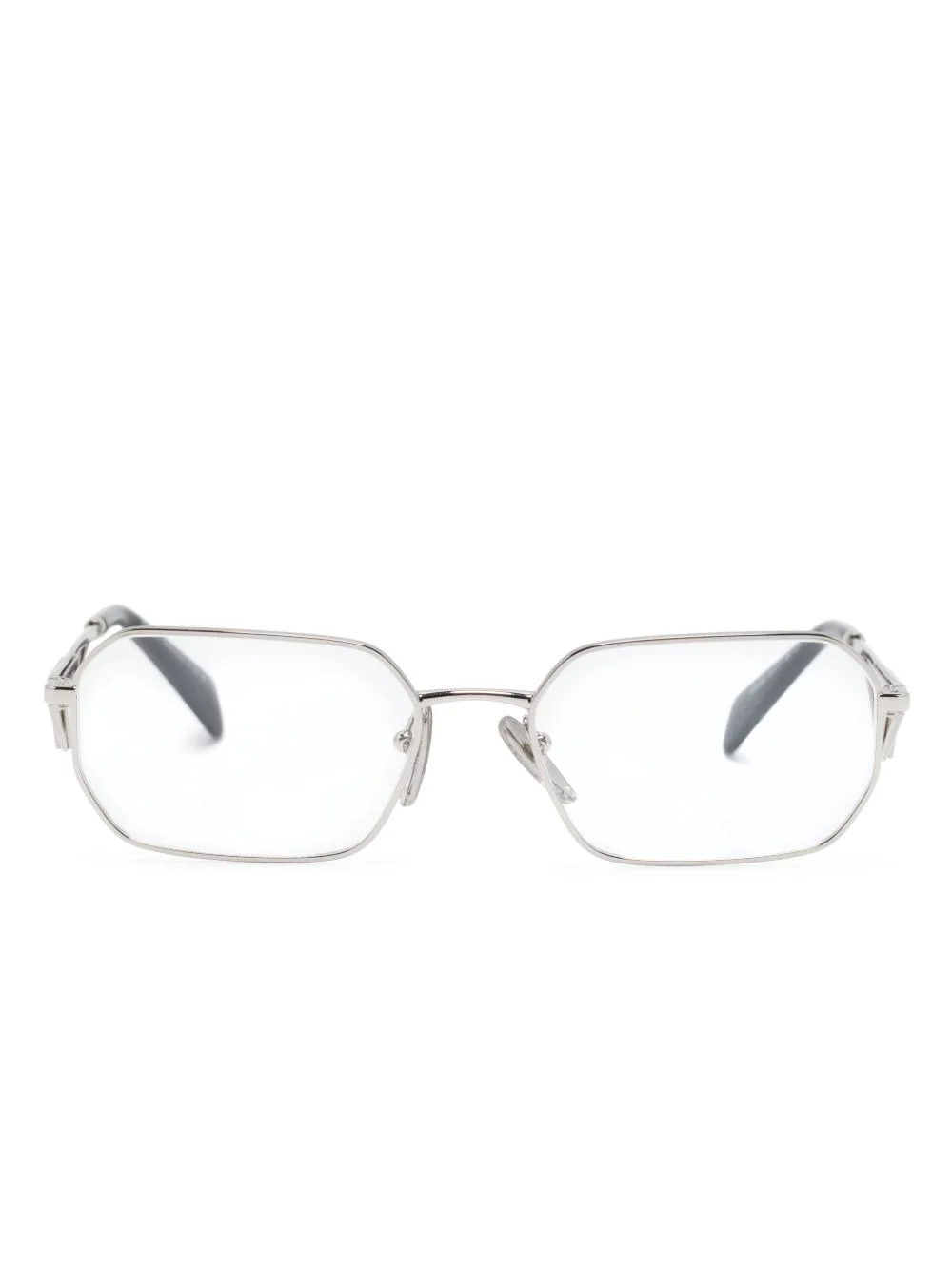 triangle-logo rectangle-frame glasses - 1