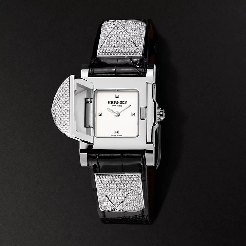 Hermès Medor watch, 23 x 23 mm outlook