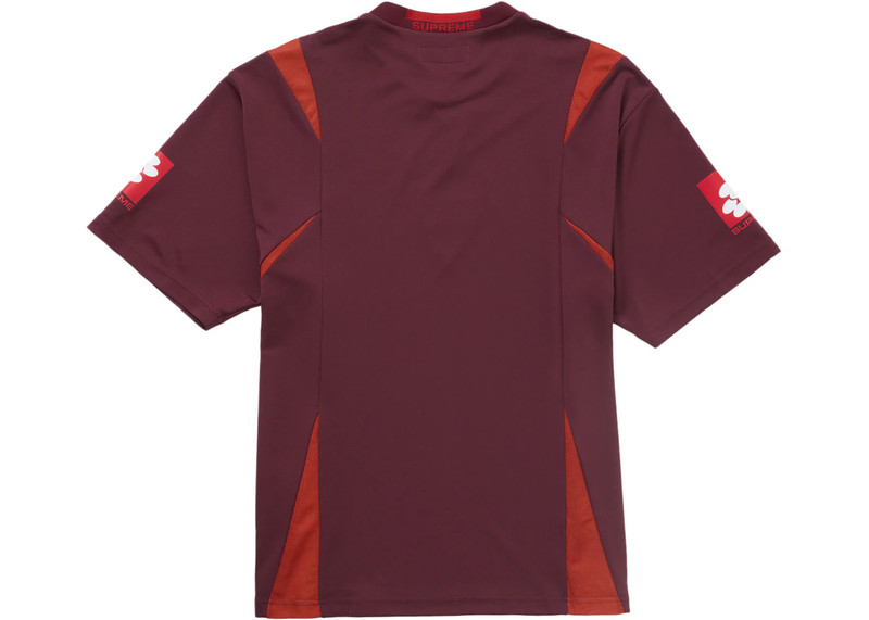Supreme Crest Soccer Jersey Maroon outlook