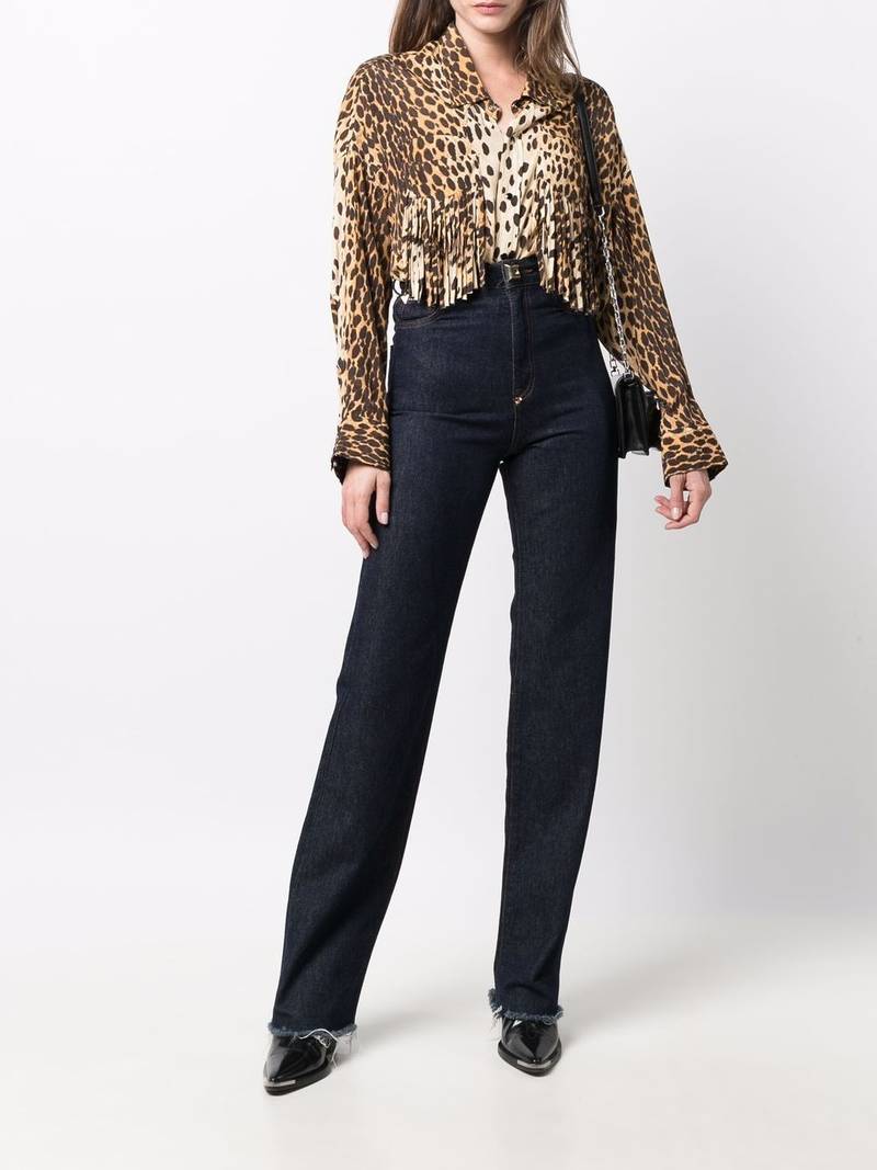 PHILIPP PLEIN palace-fit denim jeans outlook