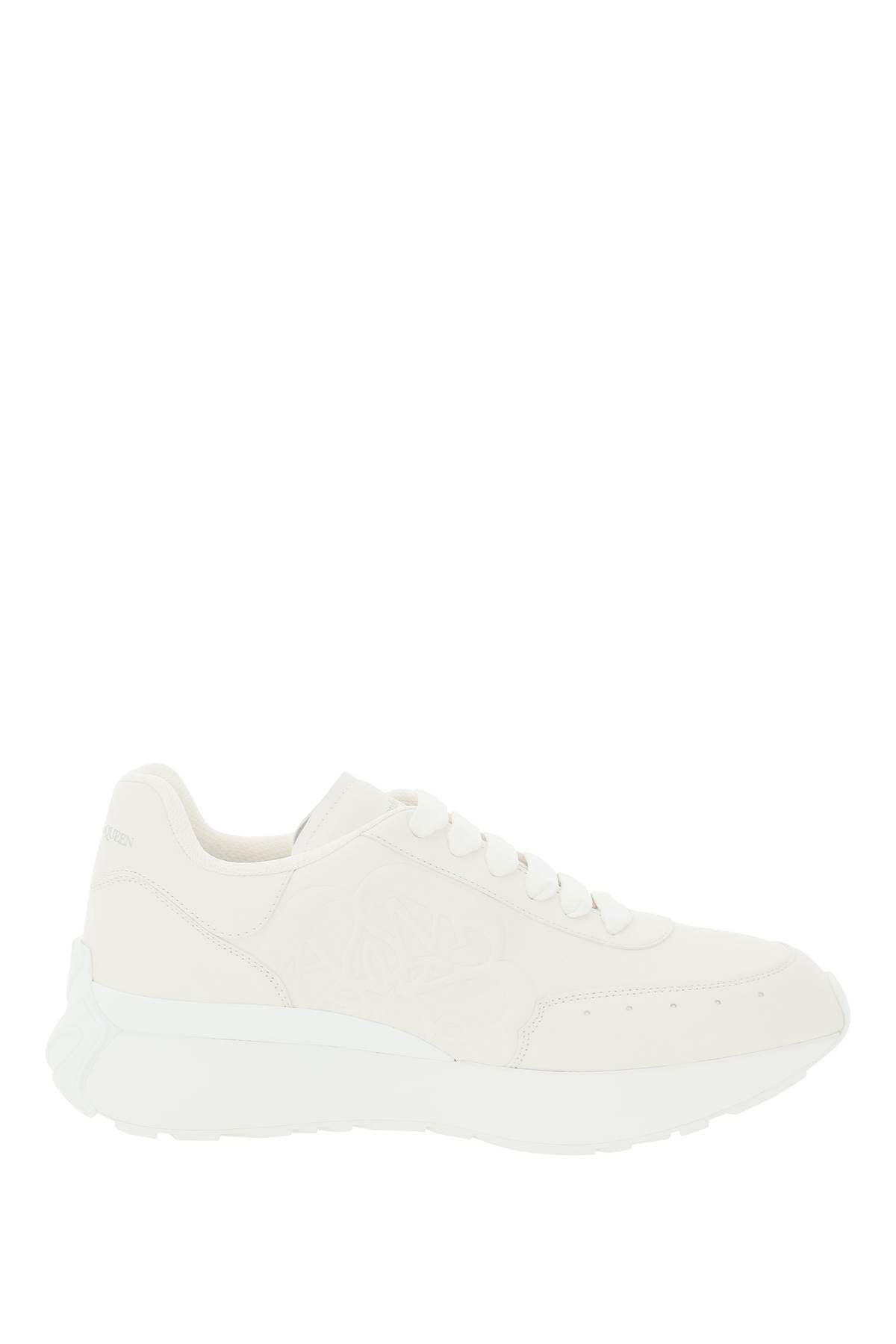 LEATHER SPRINT RUNNER SNEAKERS - 1