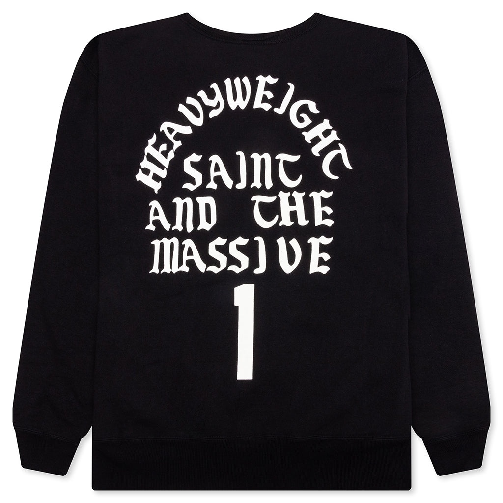 IT'S SAINT CREW SWEATER - BLACK - 2