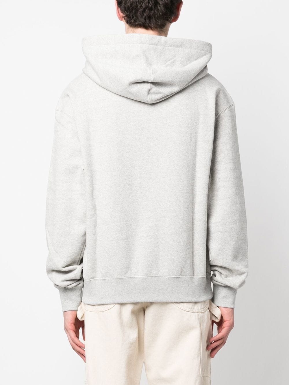 cotton drawstring hoodie - 4