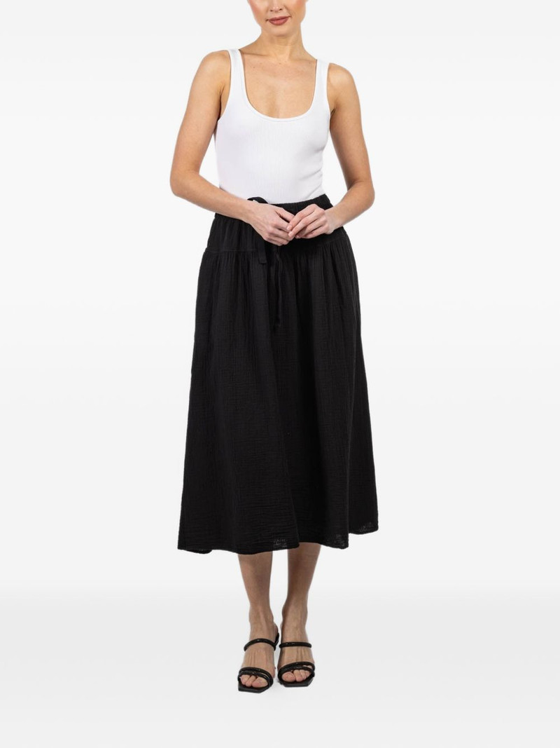 XÍRENA tie-waist midi skirt outlook