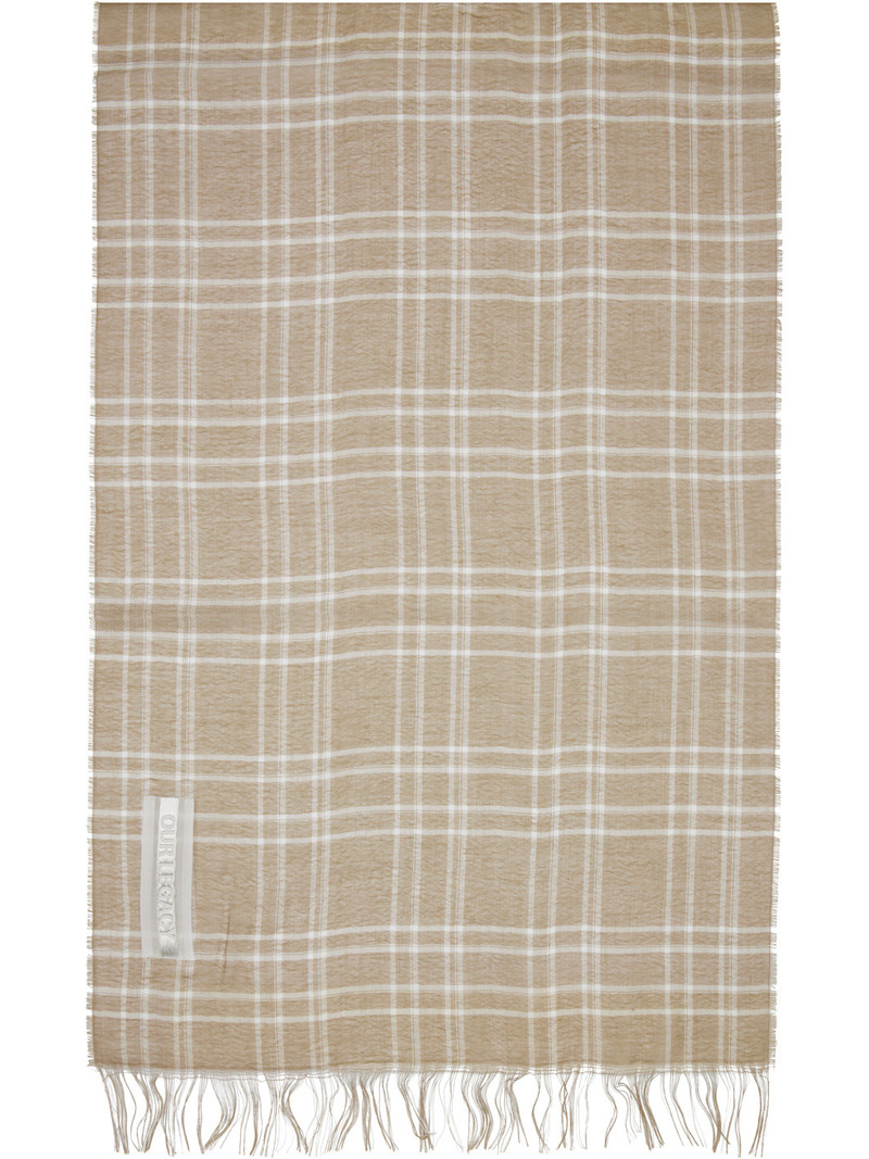 Brown Cottage Scarf 1